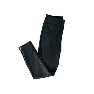 Abercrombie and Fitch Faux Leather pants with size zipper - size Medium